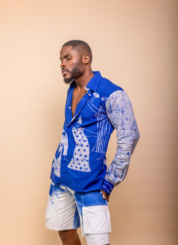 Casj Drummer Adire Shirt