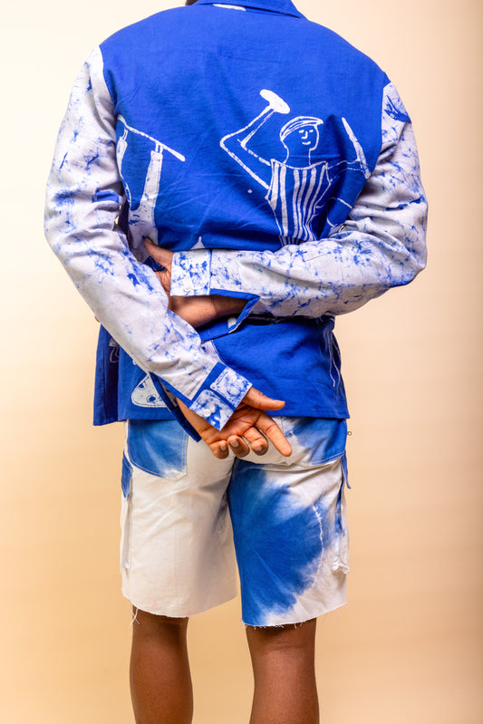 Casj Drummer Adire Shirt