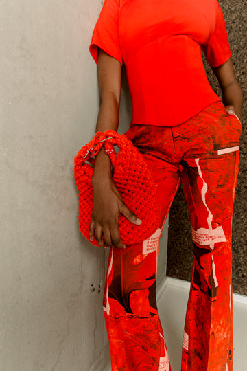 Miye slim to flare pants