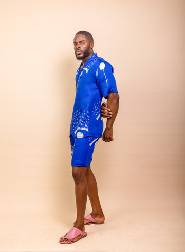 Casj Dandi Adire Shorts