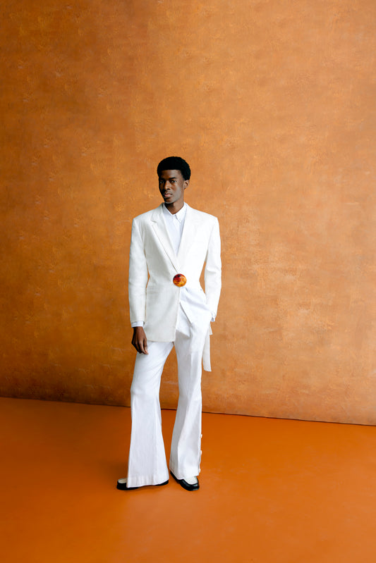 Chiedozie lapel shirt