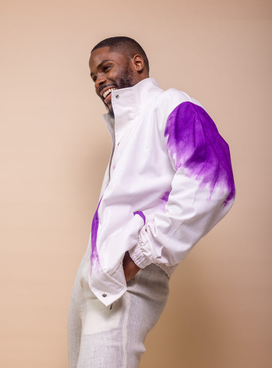 Casj Purple Wash Jacket