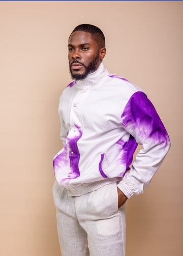 Casj Purple Wash Jacket
