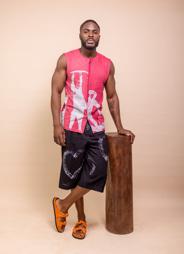 Casj Adire Sleeveless Shirt