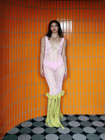 Tide Dance Crochet Dress
