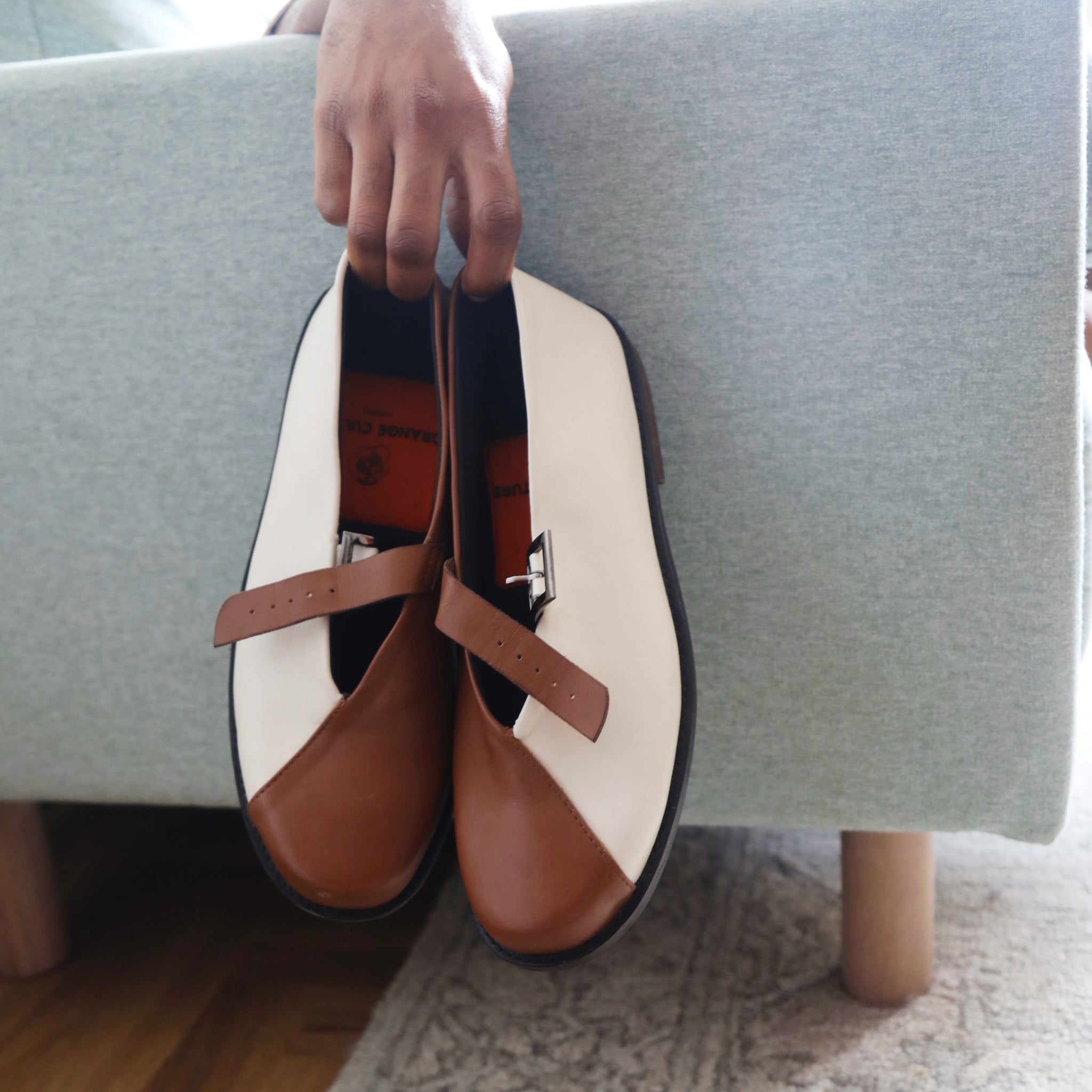 Demi Two toned flats