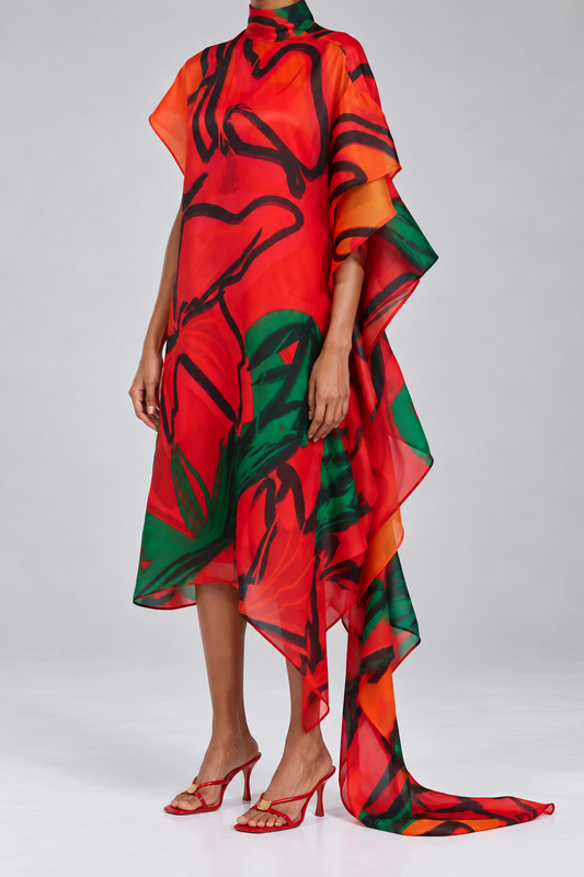 Petal Frill Dress