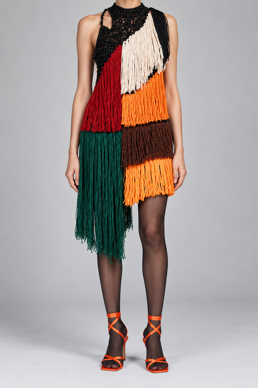 Dancing Current Crochet Dress