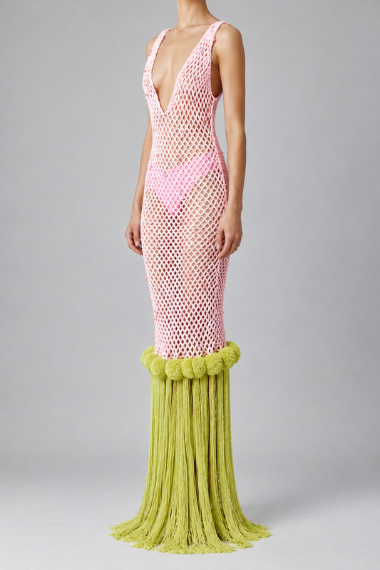 Tide Dance Crochet Dress