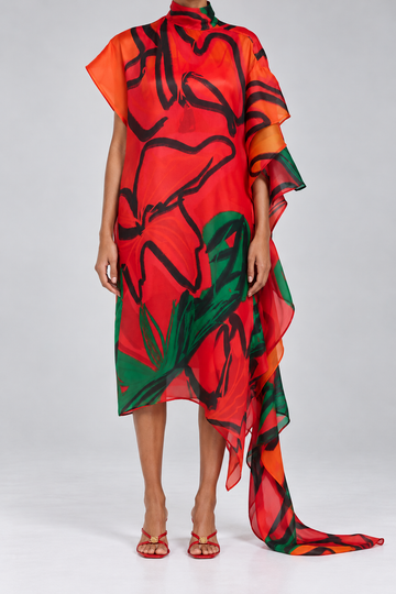 Petal Frill Dress